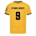 Maillot de foot Wolves Jorgen Strand Larsen #9 Domicile vêtements 2024-25 Manches Courtes